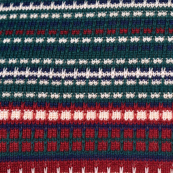 1970s Red & Green Stripe Top Cats Like Us