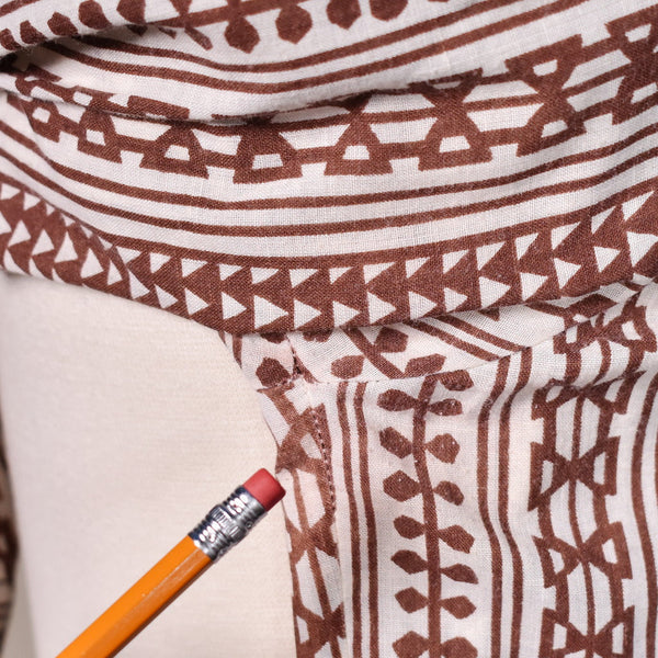 1970s Vintage Aztec Shirt with Tie Cats Like Us