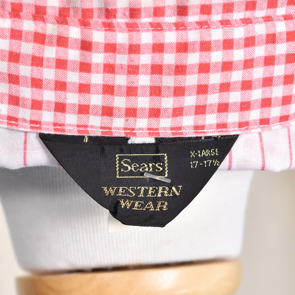 1970s Vintage Gingham & Stripe Shirt Cats Like Us