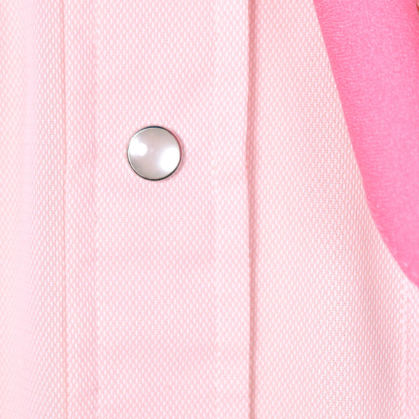 1970s Vintage Pastel Pink Shirt w Tie Cats Like Us