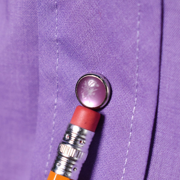 1970s Vintage Purple Western Shirt Cats Like Us