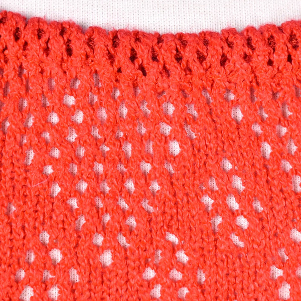1970s Vintage Red Open Knit Sweater by It's Pure Gould Cats Like Us