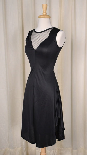 1980s Gold Mesh Vintage Disco Dress Cats Like Us