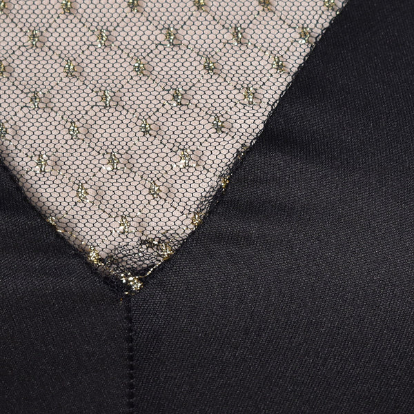 1980s Gold Mesh Vintage Disco Dress Cats Like Us