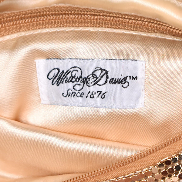 1980s Gold Mesh Vintage Handbag Cats Like Us