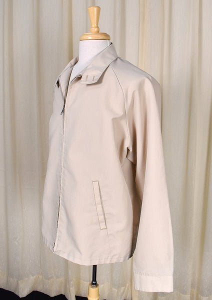 1980s Tan Harrington Jacket Cats Like Us