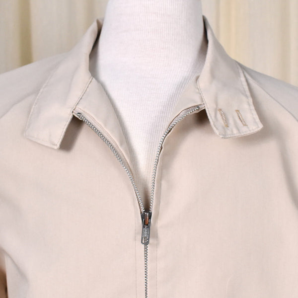 1980s Tan Harrington Jacket Cats Like Us