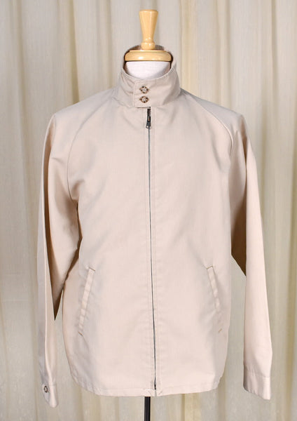 1980s Tan Harrington Jacket Cats Like Us