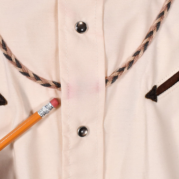 1980s Vintage Bull Head Western Shirt Cats Like Us
