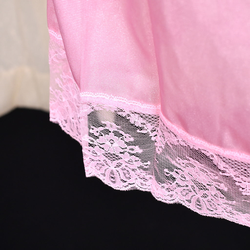 1980s Vintage NWOT Pink Lace Night Gown – Cats Like Us