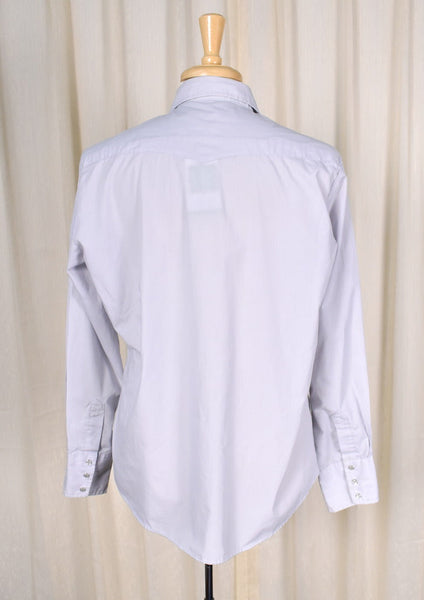 1980s Vintage Silver Boots Shirt Cats Like Us