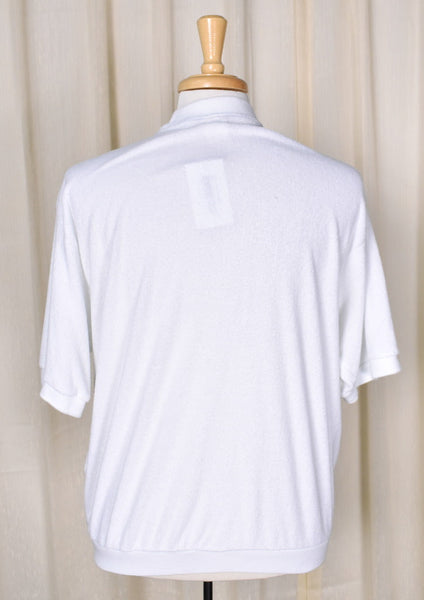 1980s Vintage Terrycloth Pool Jacket Cats Like Us