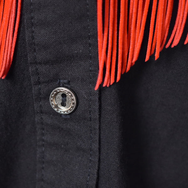 1980s Vintage Western Red & Blk Set Cats Like Us
