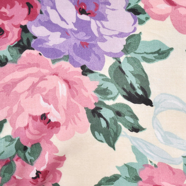 1990s Floral McClintock Dress Cats Like Us