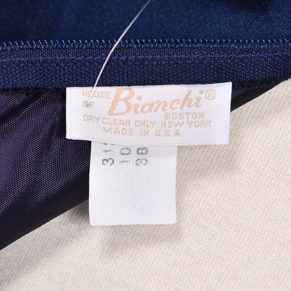 1990s Navy & Lace Vintage  Maxi Dress Cats Like Us