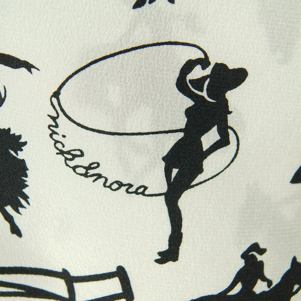 1990s does 1950s Cowboy Shirt Cats Like Us