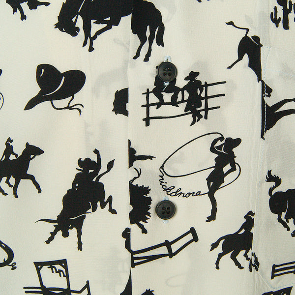 1990s does 1950s Cowboy Shirt Cats Like Us