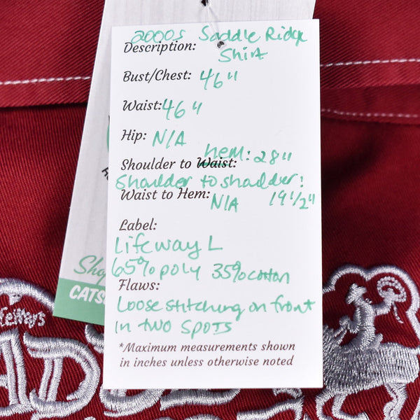 2000s Vintage Saddle Rhinestone Shirt Cats Like Us