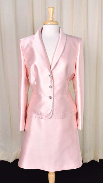 2000s does 1960s Vintage Pink Suit Cats Like Us
