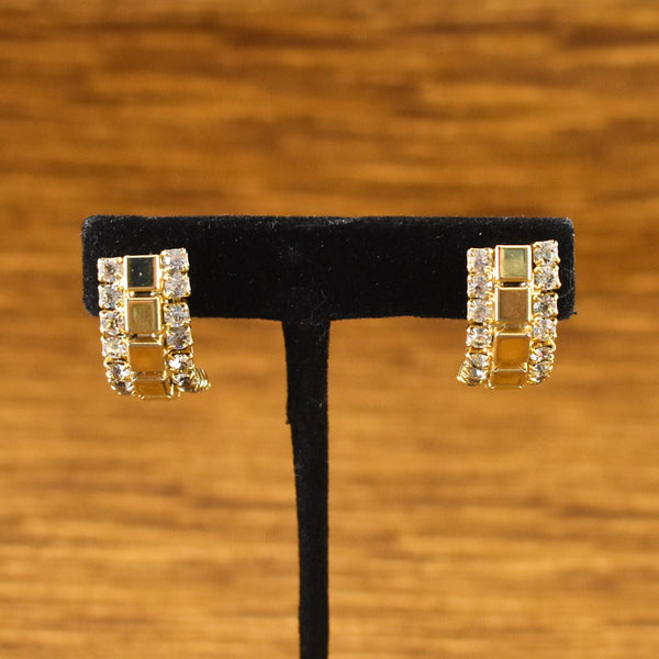 3D Golden Arch Earrings Cats Like Us