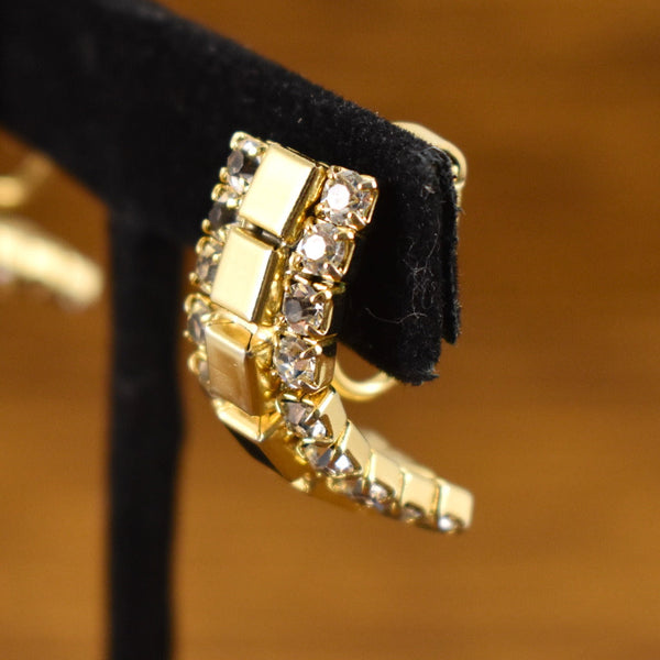 3D Golden Arch Earrings Cats Like Us