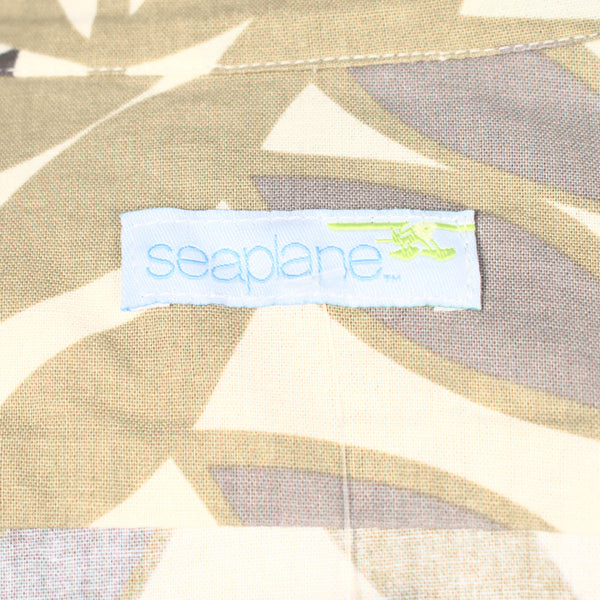 60s Inspired Tan Vintage Tropical Shirt Cats Like Us