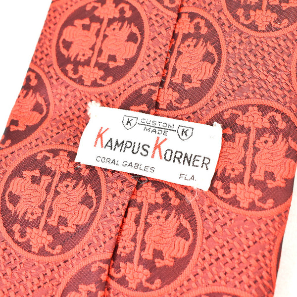 70s does 1940s Asian Emblem Vintage Tie Cats Like Us