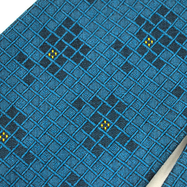 70s does 1940s Blue Grid Tie Cats Like Us