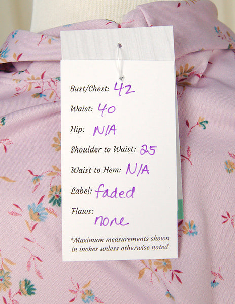 70s does 1940s Lavender Blouse Cats Like Us