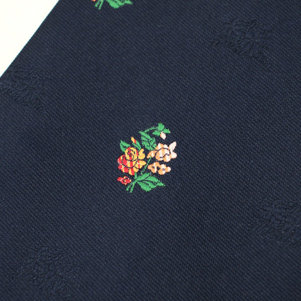 70s does 1940s Navy Bouquet Tie Cats Like Us