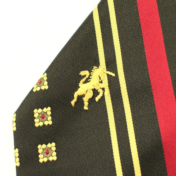 70s does 1940s Olive & Red Tie Cats Like Us