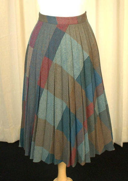 70s does 1940s Pleated Skirt Cats Like Us