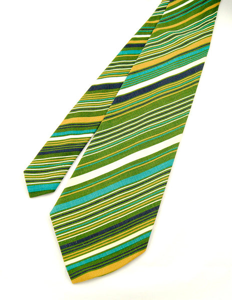 70s does 1940s Wide Cotton Tie Cats Like Us