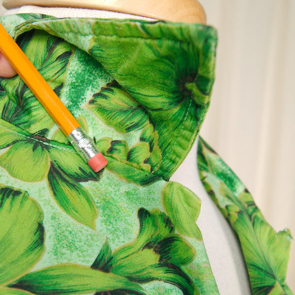 70s does 1950s Lucky Tiki Shirt Cats Like Us