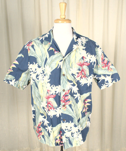 70s does 1960s Tropical Vintage Shirt Cats Like Us