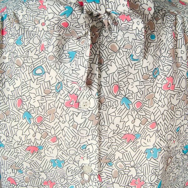 80s does 1940s Draw Bow Blouse Cats Like Us