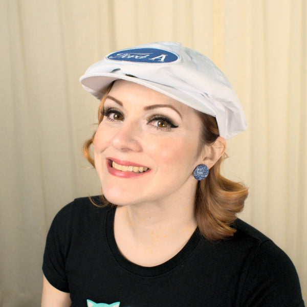 80s does 1940s Ford Newsboy Cap Cats Like Us