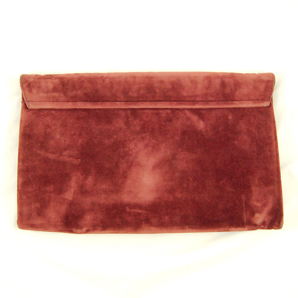80s does 1940s Plum Clutch Bag Cats Like Us