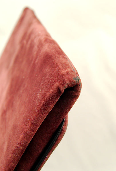 80s does 1940s Plum Clutch Bag Cats Like Us