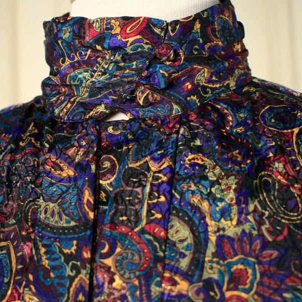 80s does 1940s Rainbow Blouse Cats Like Us