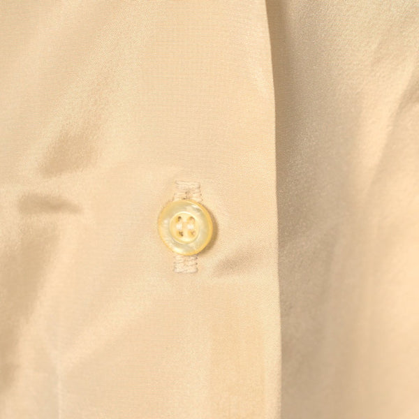 80s does 1940s Tan Silky Blouse Cats Like Us