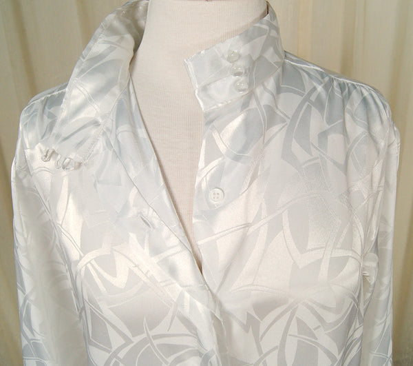 80s does 1940s Vampire Blouse Cats Like Us