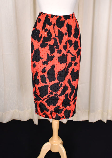 80s does 1940s Vintage Red & Blk Set Cats Like Us