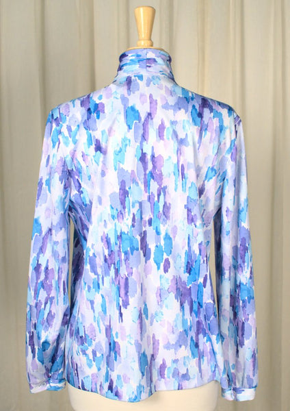 80s does 1940s Watercolor Shirt Cats Like Us