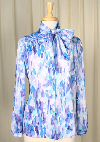 80s does 1940s Watercolor Shirt Cats Like Us