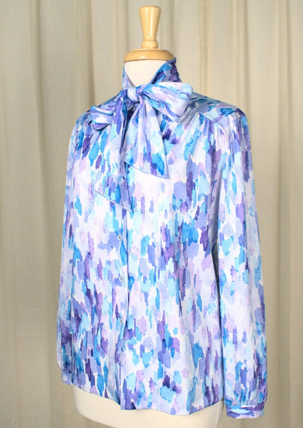 80s does 1940s Watercolor Shirt Cats Like Us