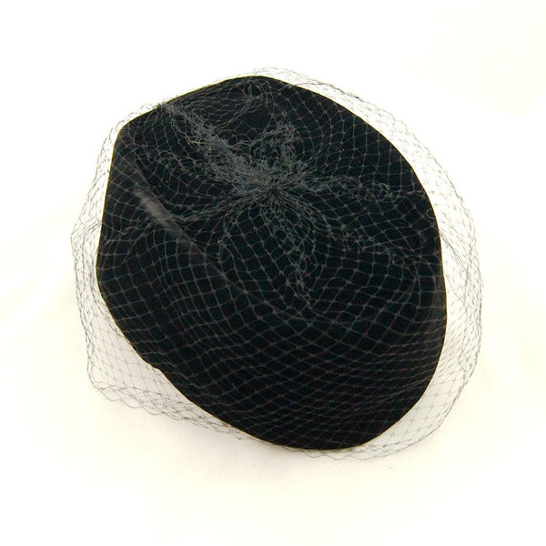 80s does 1950s Velvet Goth Hat Cats Like Us