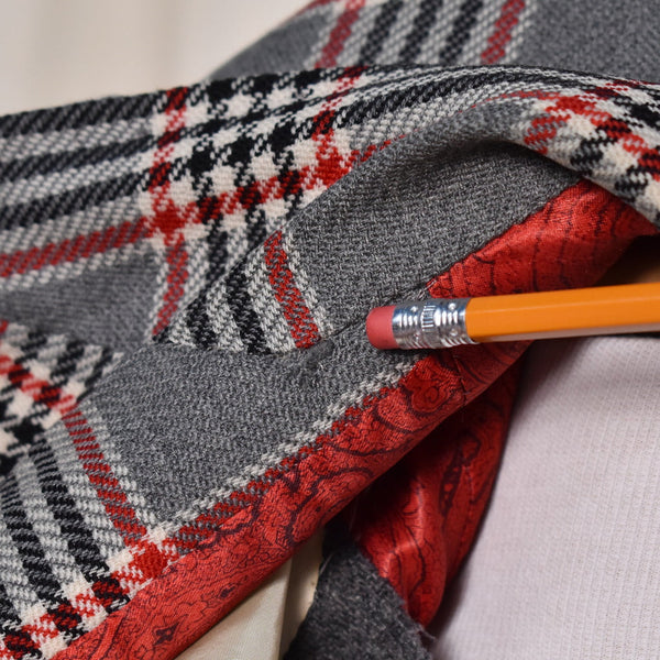 80s does 1950s Vintage Gray Blazer Cats Like Us