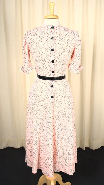 80s does 1950s Vintage Sprinkles Dress Cats Like Us