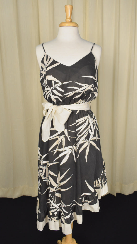 80s does 1950s Vintage Tropical Dress – Cats Like Us